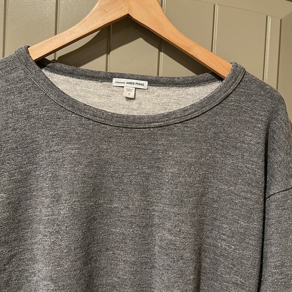 James Perse Pullover Sweatshirt S - image 2